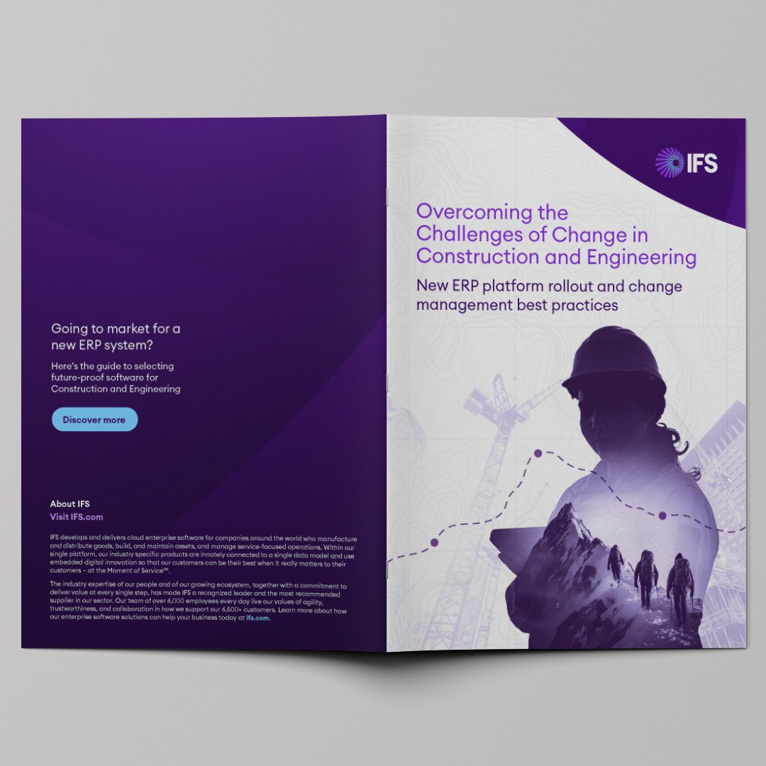 IFS – Overcome Change – Whitepaper Mockup 1