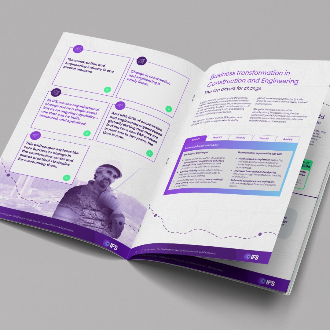 IFS – Overcome Change – Whitepaper Mockup 2